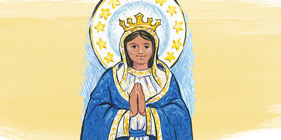 Illustration of Mary