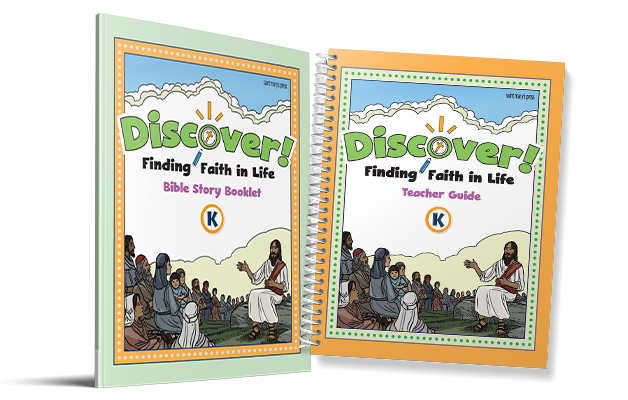 Discover! Kindergarten Bible Story Booklet and Teacher Guide