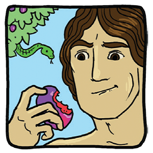 Adam and Eve disobey God