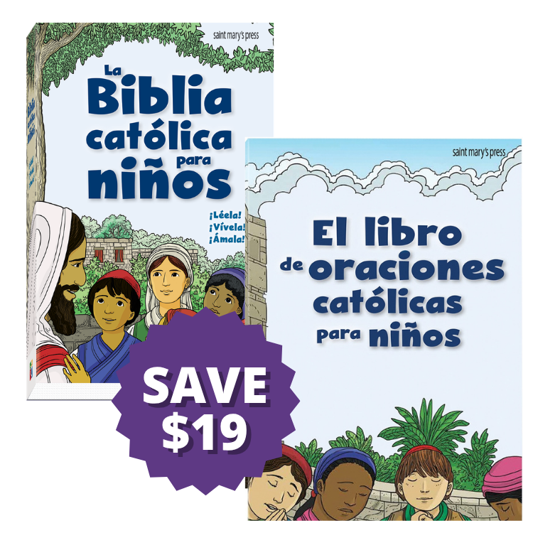 La Biblia católica para niños + El libro de oraciones católicos para niños
