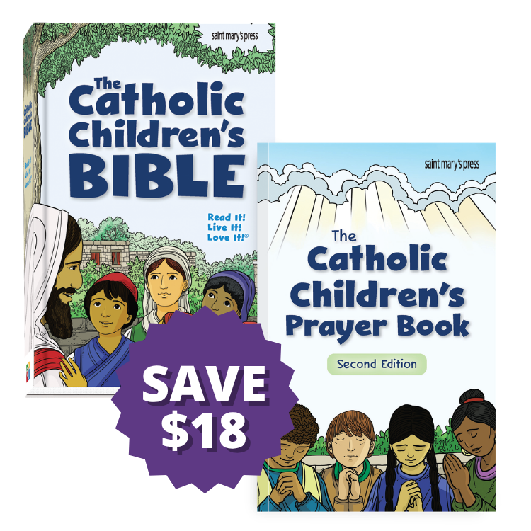 The Catholic Children’s Bible (hardcover) + The Catholic Children’s Prayer Book